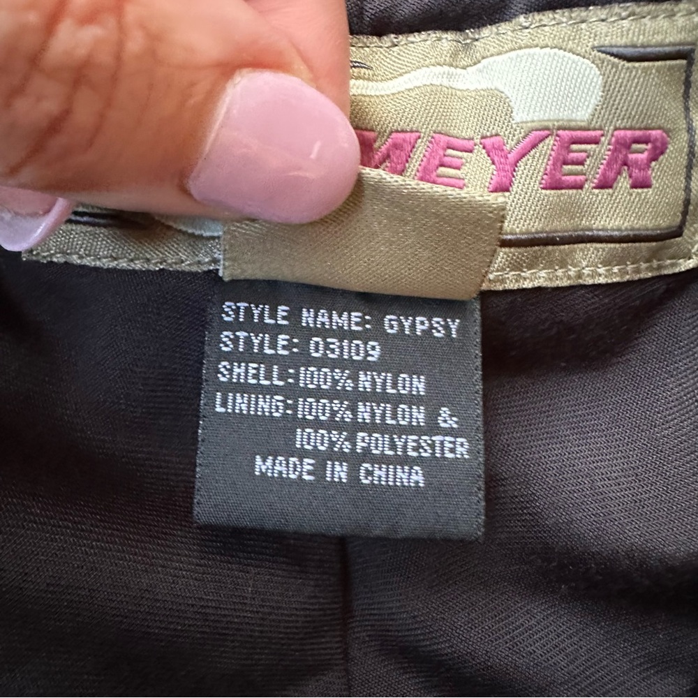 Obermeyer Women’s Gypsy Ski Pants Gray Size 8 Snowboarding Skiing - Picture 11 of 13